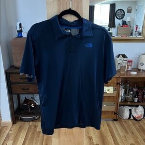 The North Face Men's Dark Blue Polo Shirt
